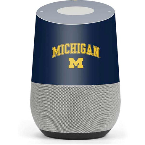 University of Michigan M Logo Google Home Skin